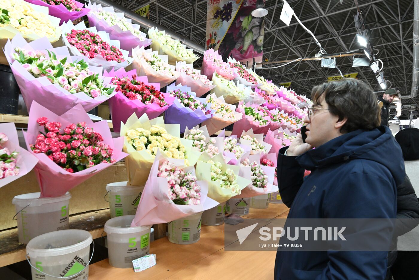 Russia Women's Day Preparations