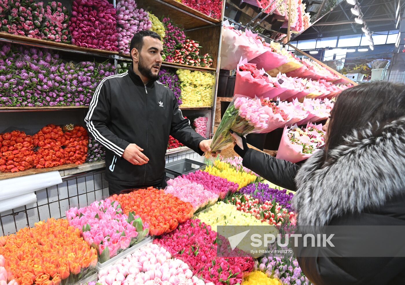 Russia Women's Day Preparations