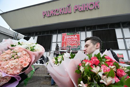 Russia Women's Day Preparations