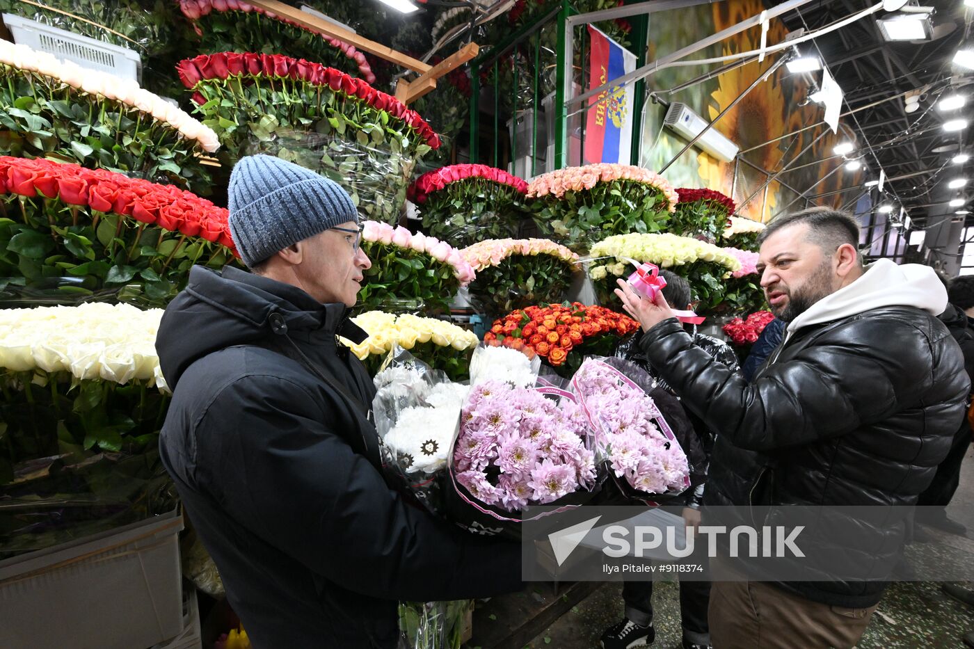 Russia Women's Day Preparations