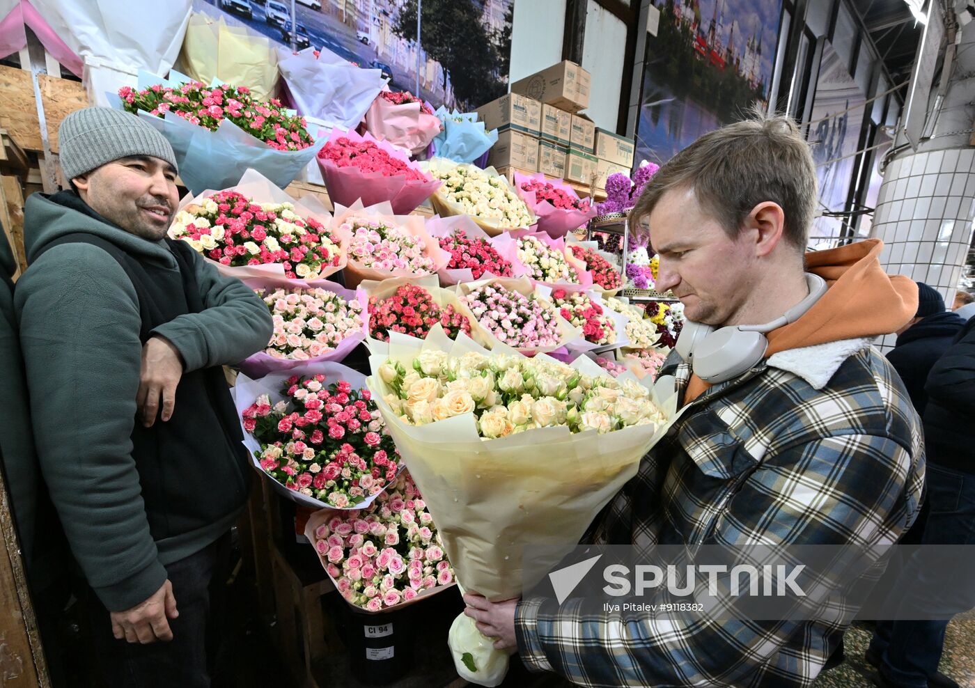Russia Women's Day Preparations