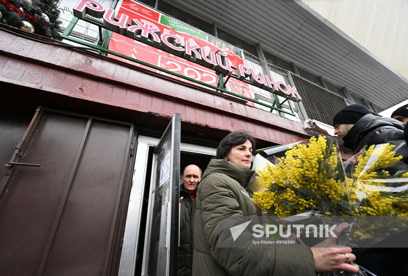 Russia Women's Day Preparations