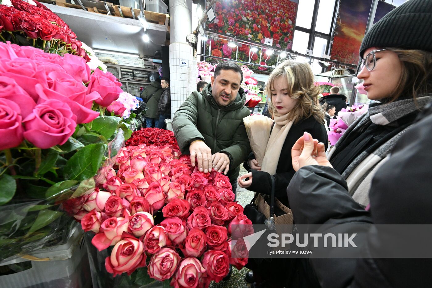 Russia Women's Day Preparations