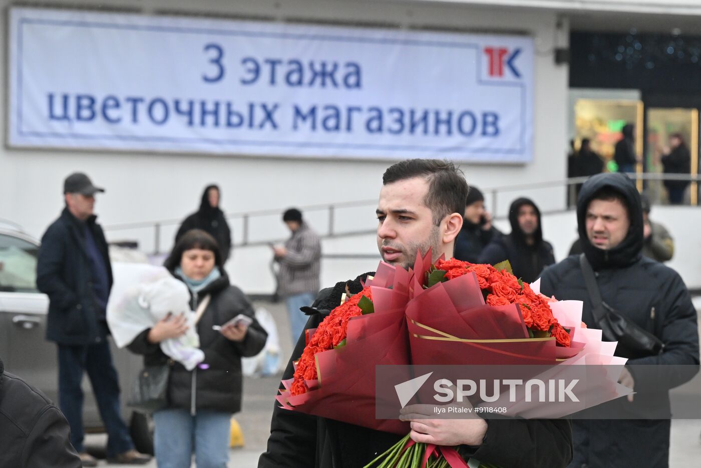 Russia Women's Day Preparations