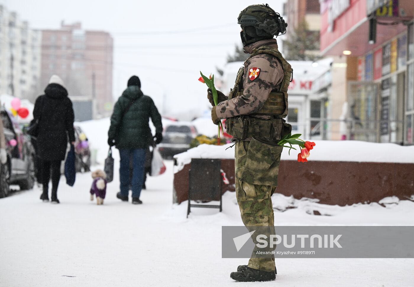 Russia Women's Day Greetings