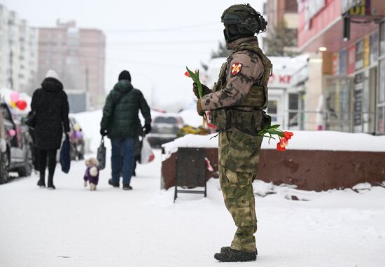 Russia Women's Day Greetings