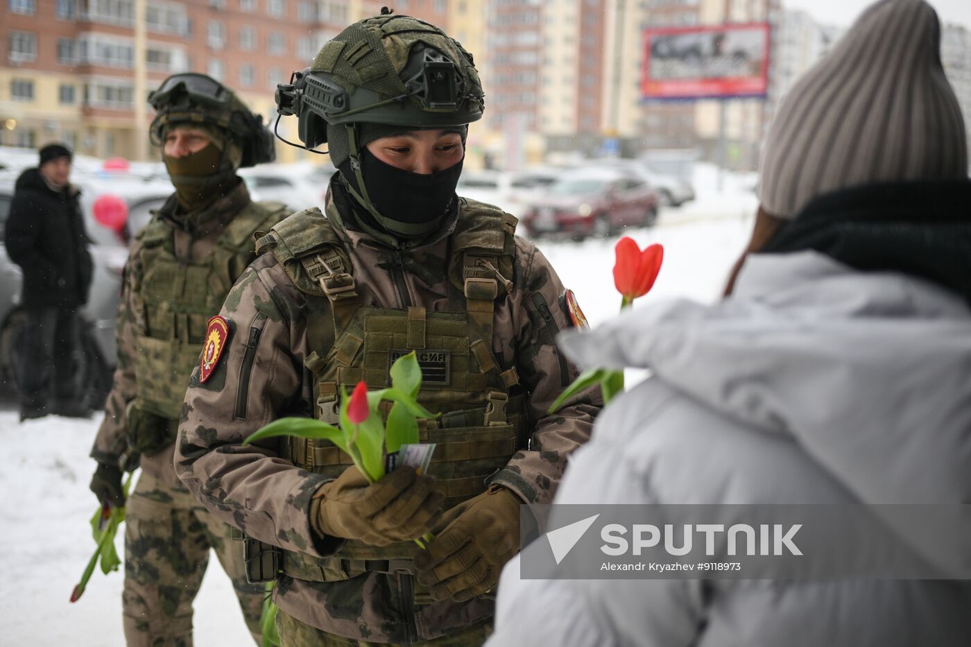 Russia Women's Day Greetings