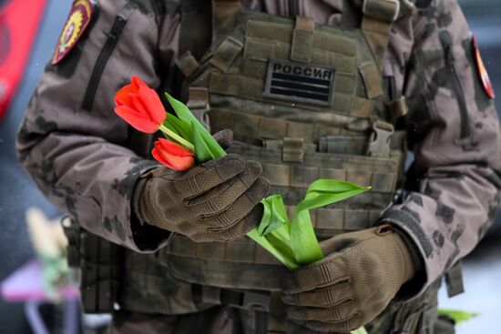Russia Women's Day Greetings