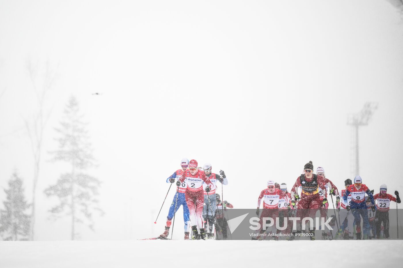 Russia Cross-Country Skiing Championships Women Mass Start