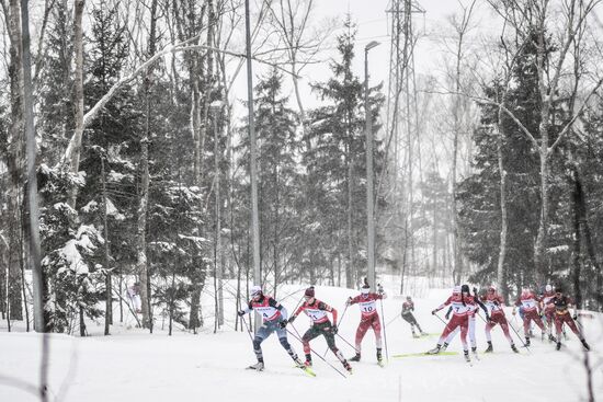 Russia Cross-Country Skiing Championships Women Mass Start