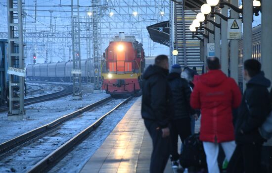 Russia China Railway Traffic