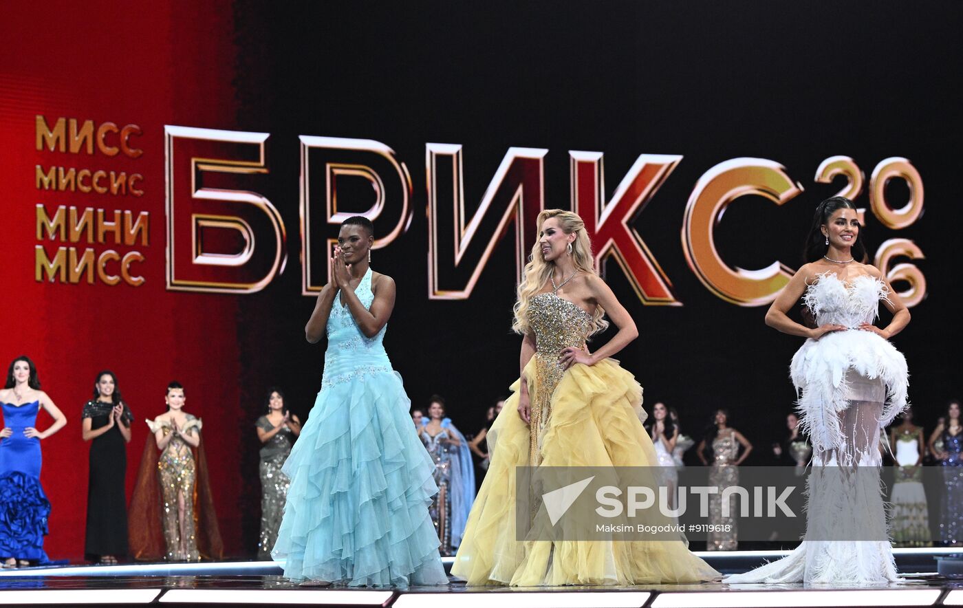 Russia BRICS Beauty Pageant
