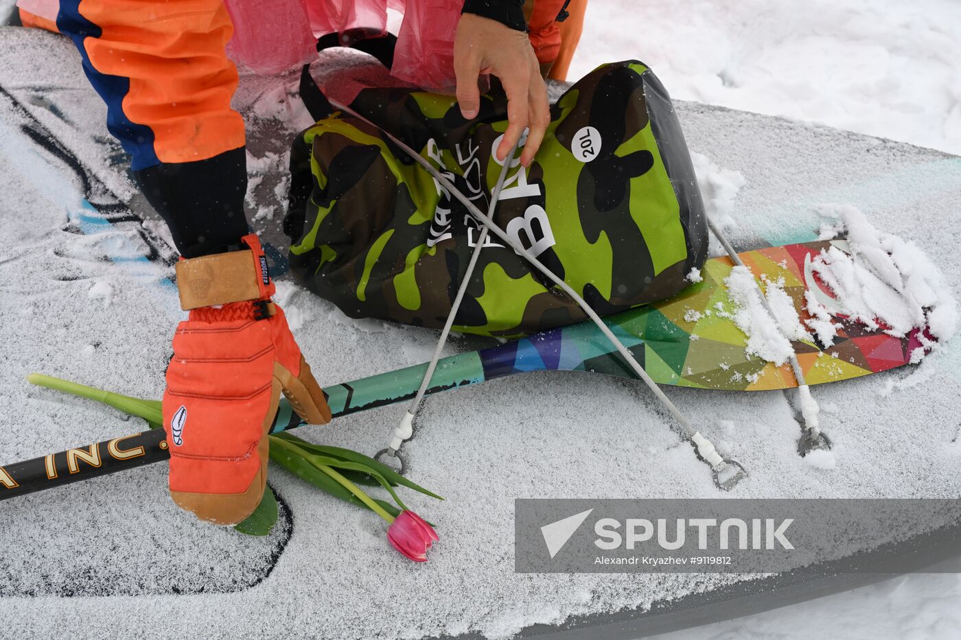 Russia Women's Day SUP Surfing