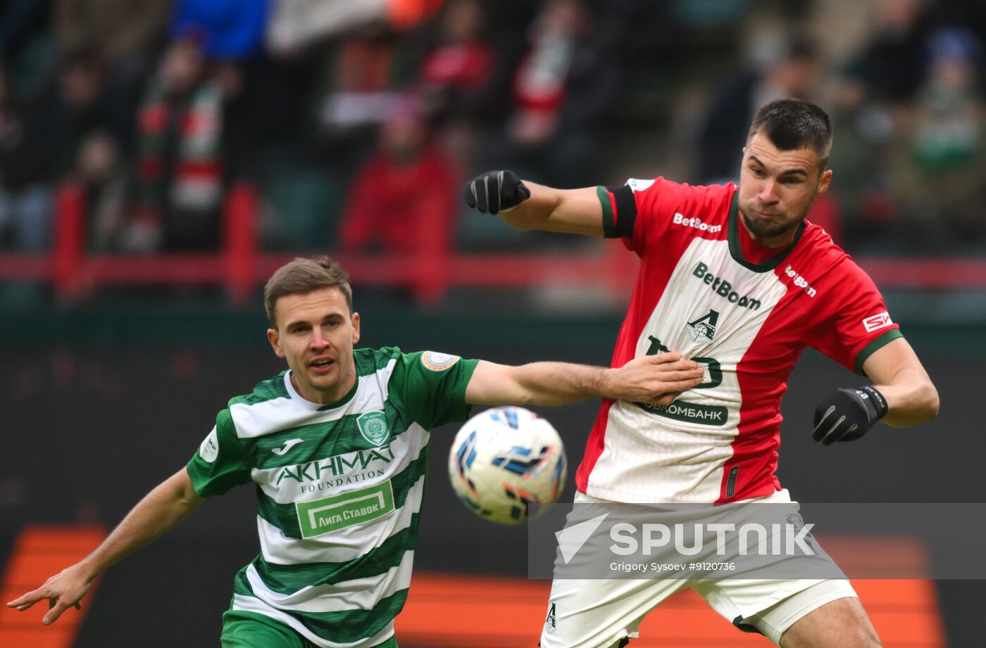 Russia Soccer Premier-League Lokomotiv - Akhmat