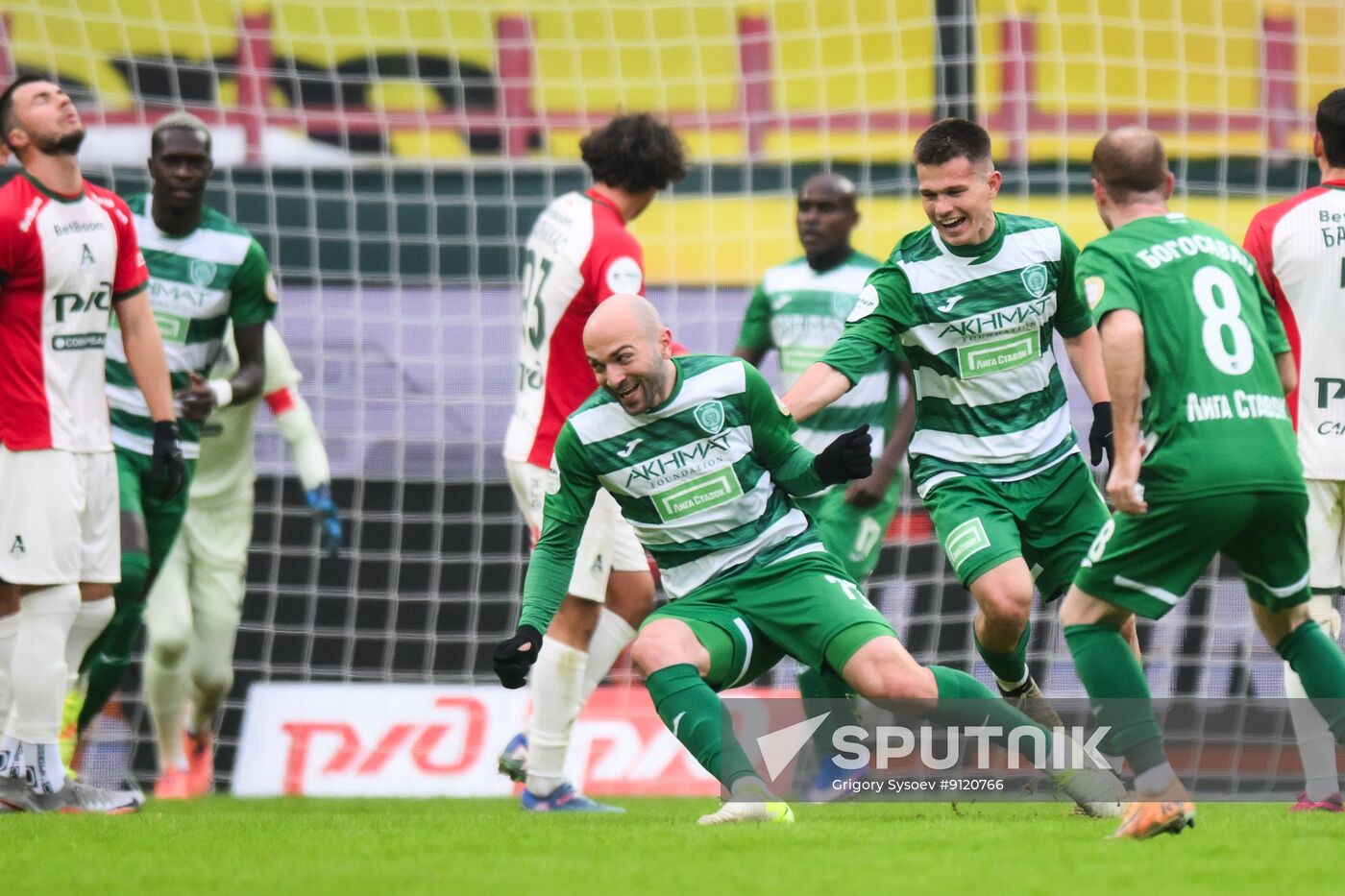 Russia Soccer Premier-League Lokomotiv - Akhmat