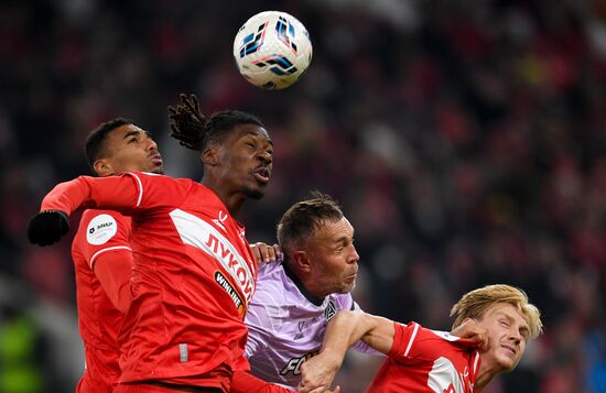 Russia Soccer Premier-League Spartak - Akron