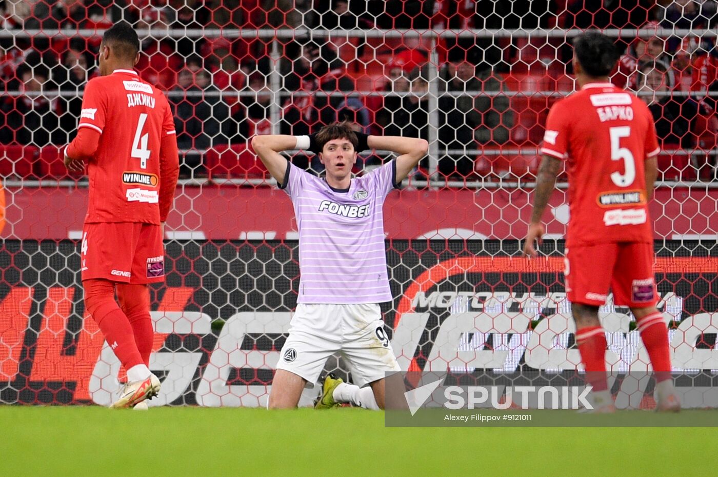 Russia Soccer Premier-League Spartak - Akron