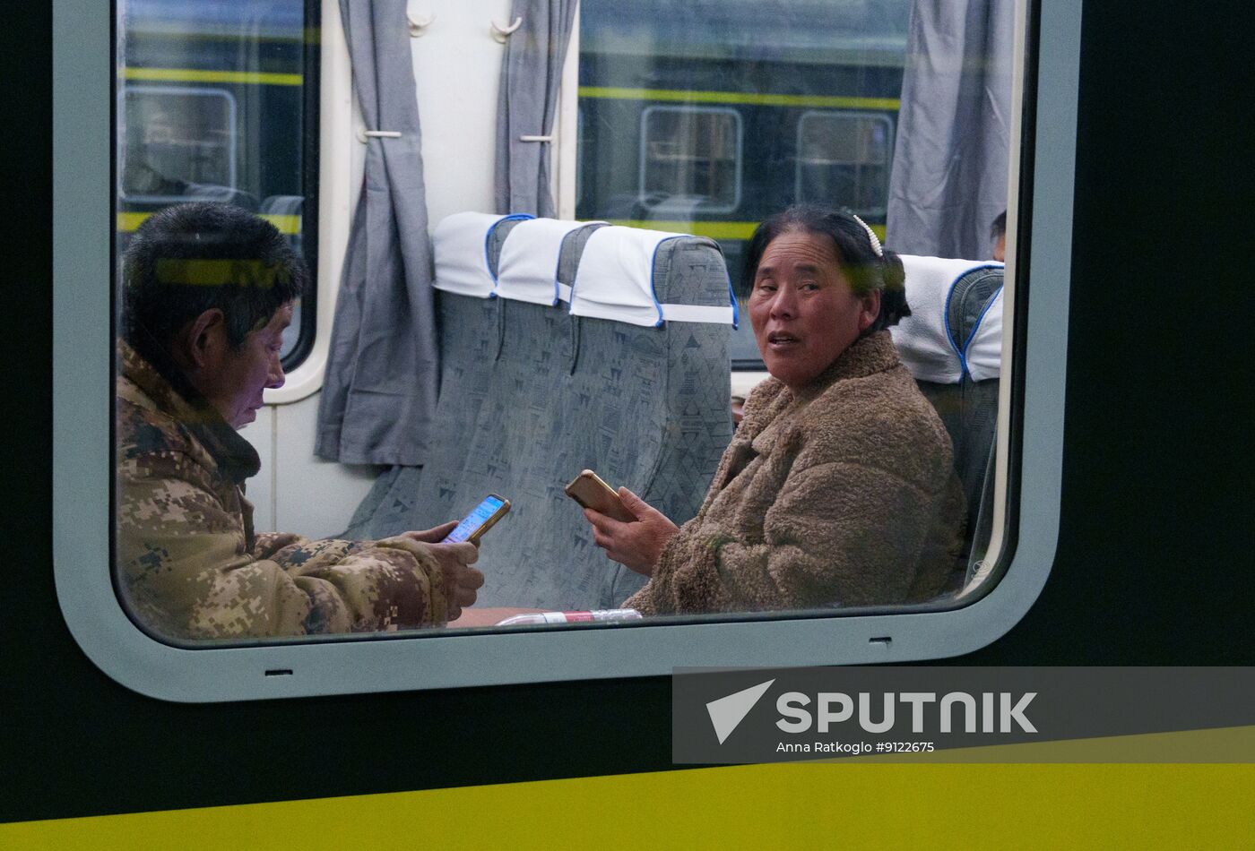 China North Korea Railway Traffic