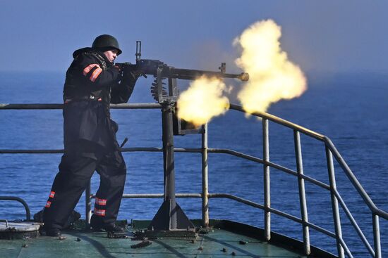 Russia Navy Drills
