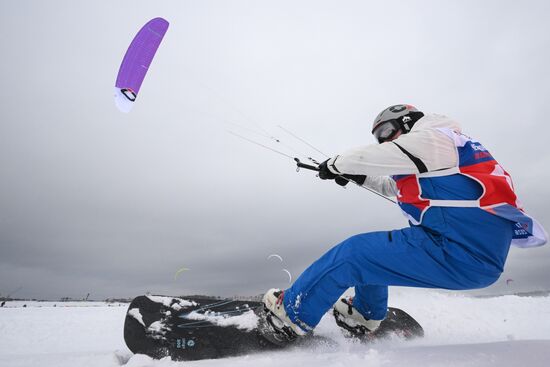 Russia Snowkiting Championships