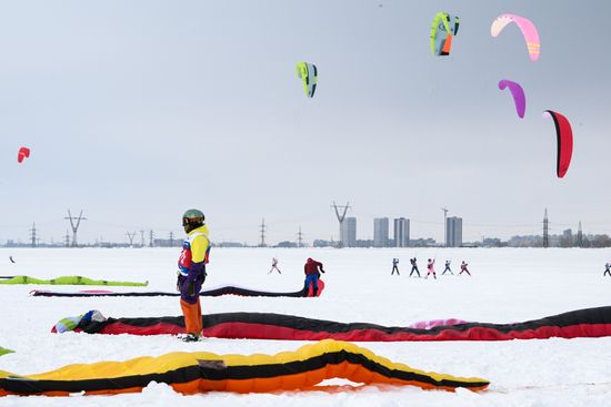 Russia Snowkiting Championships