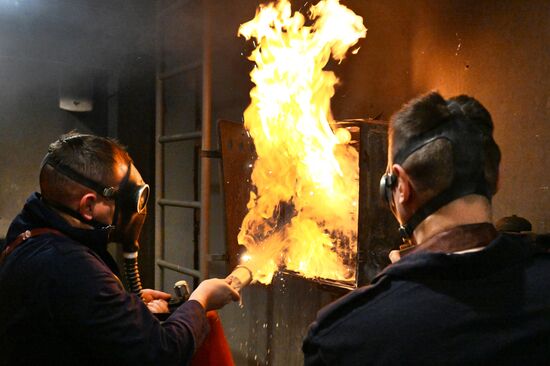 Russia Navy Submariners Training