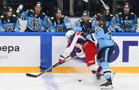 Russia Ice Hockey Kontinental League Sibir - CSKA