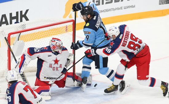 Russia Ice Hockey Kontinental League Sibir - CSKA