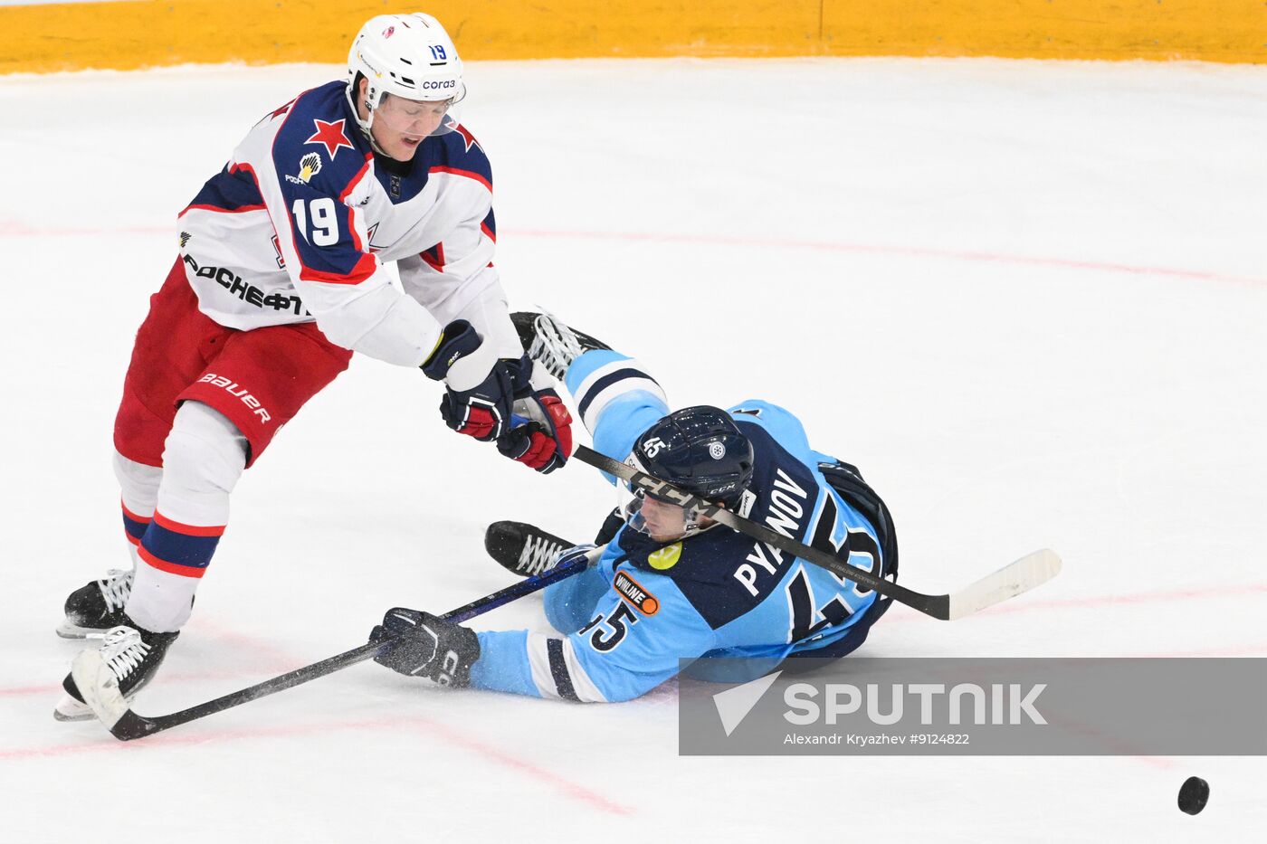 Russia Ice Hockey Kontinental League Sibir - CSKA