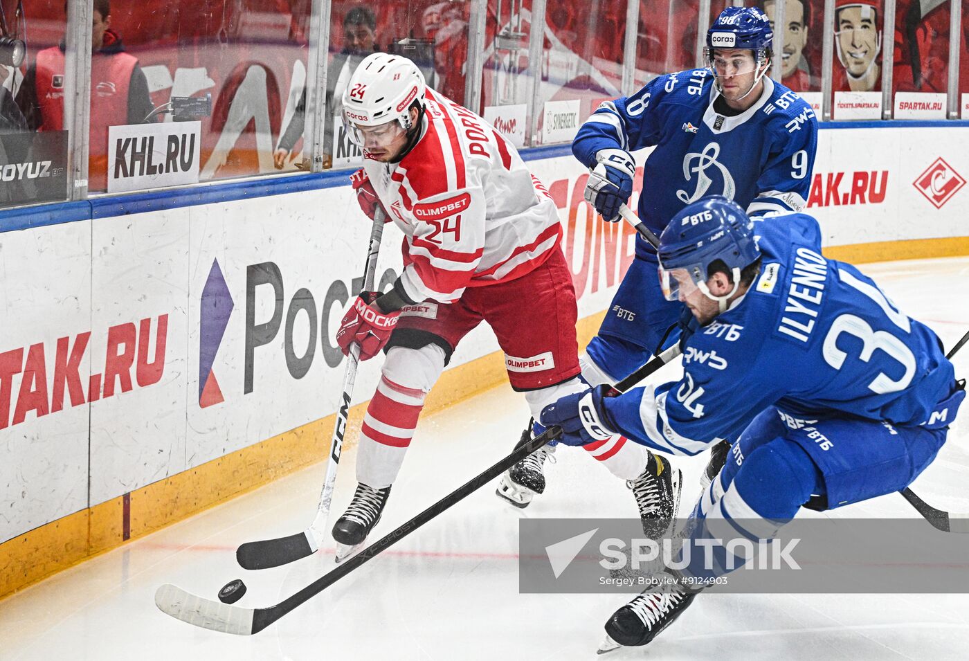 Russia Ice Hockey Kontinental League Spartak - Dynamo