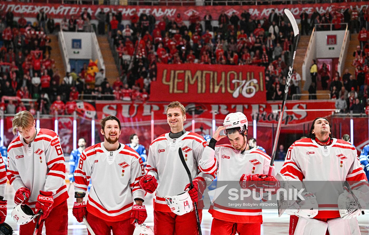 Russia Ice Hockey Kontinental League Spartak - Dynamo