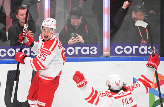 Russia Ice Hockey Kontinental League Spartak - Dynamo