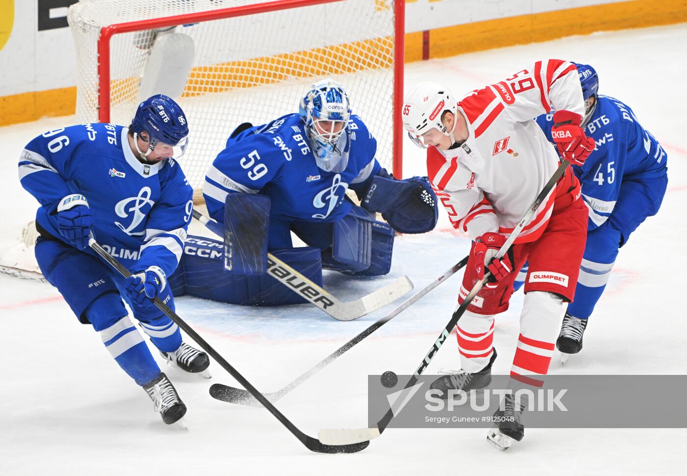 Russia Ice Hockey Kontinental League Spartak - Dynamo