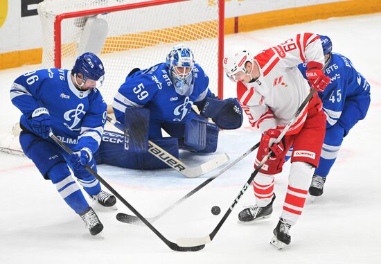 Russia Ice Hockey Kontinental League Spartak - Dynamo