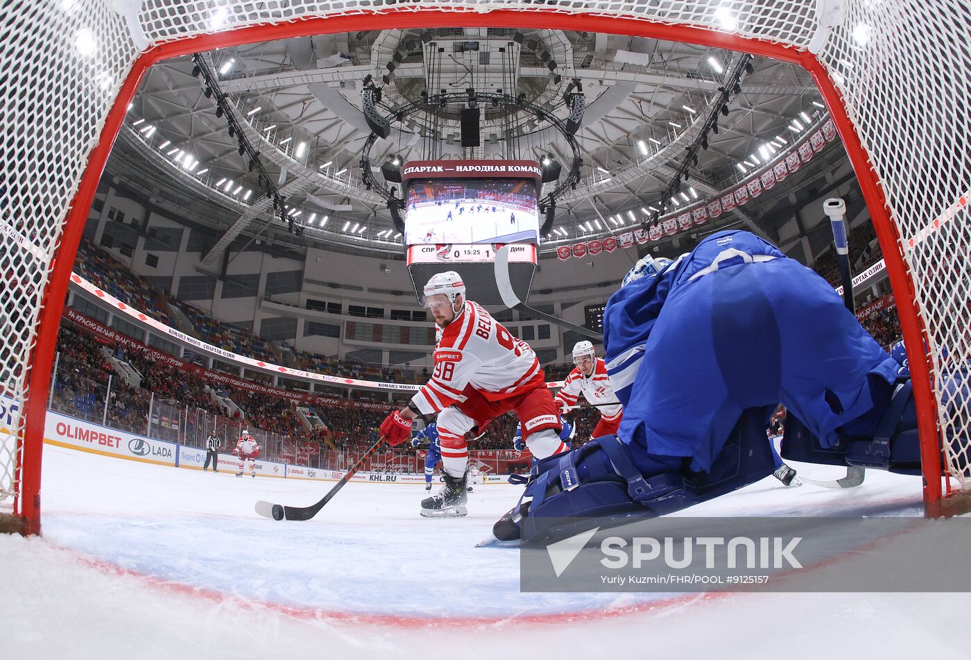 Russia Ice Hockey Kontinental League Spartak - Dynamo
