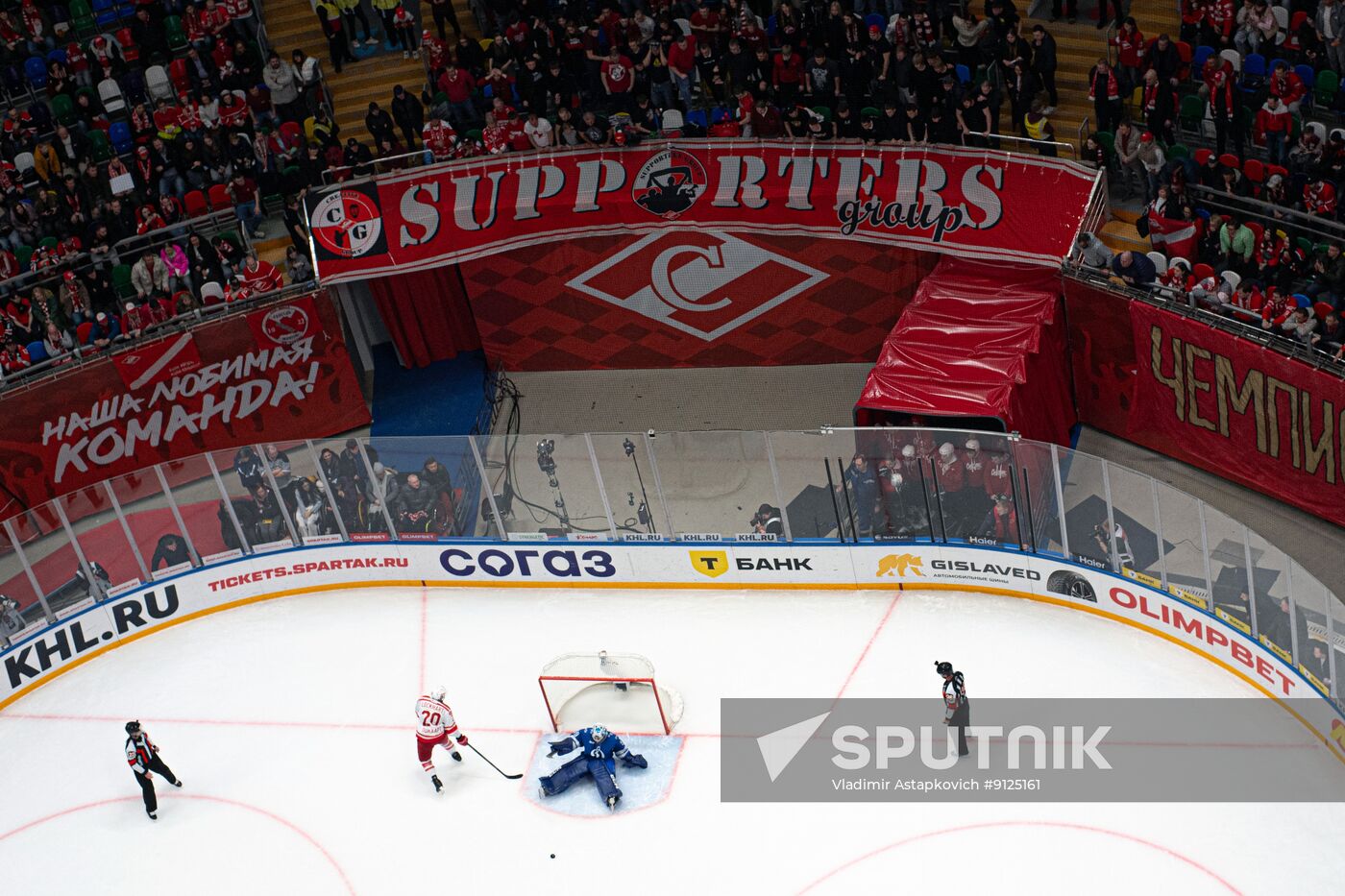 Russia Ice Hockey Kontinental League Spartak - Dynamo