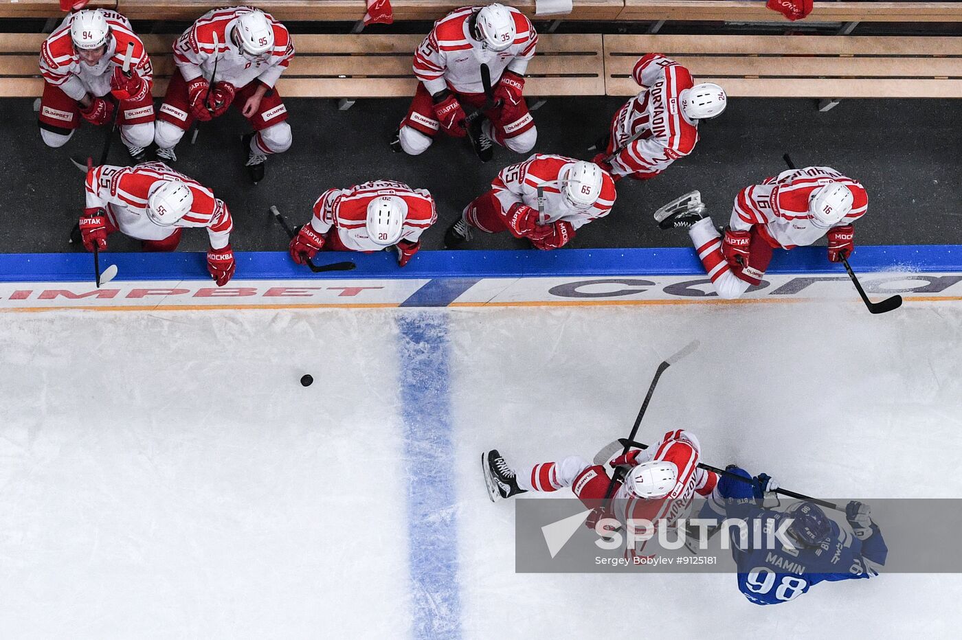 Russia Ice Hockey Kontinental League Spartak - Dynamo