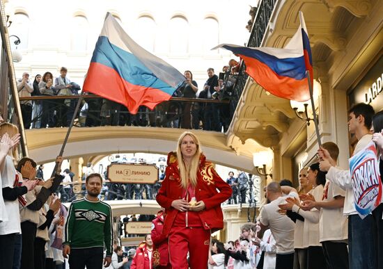 Russia Paralympics 2026 Athletes Honouring