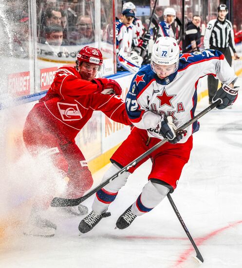 Russia Ice Hockey Kontinental League Spartak - CSKA