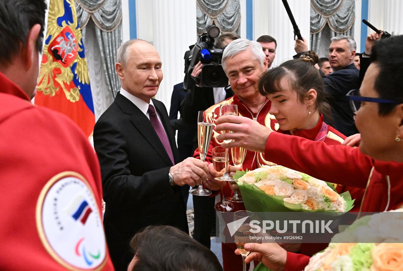 Russia Putin Paralympic Athletes