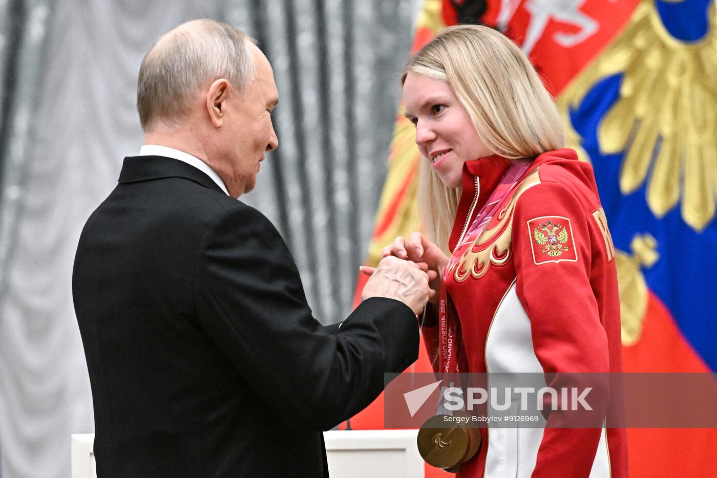 Russia Putin Paralympic Athletes