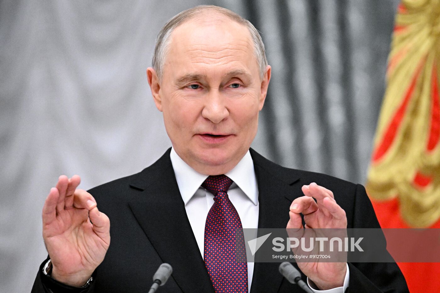 Russia Putin Paralympic Athletes