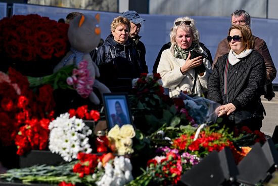 Russia Concert Hall Terrorist Attack Anniversary