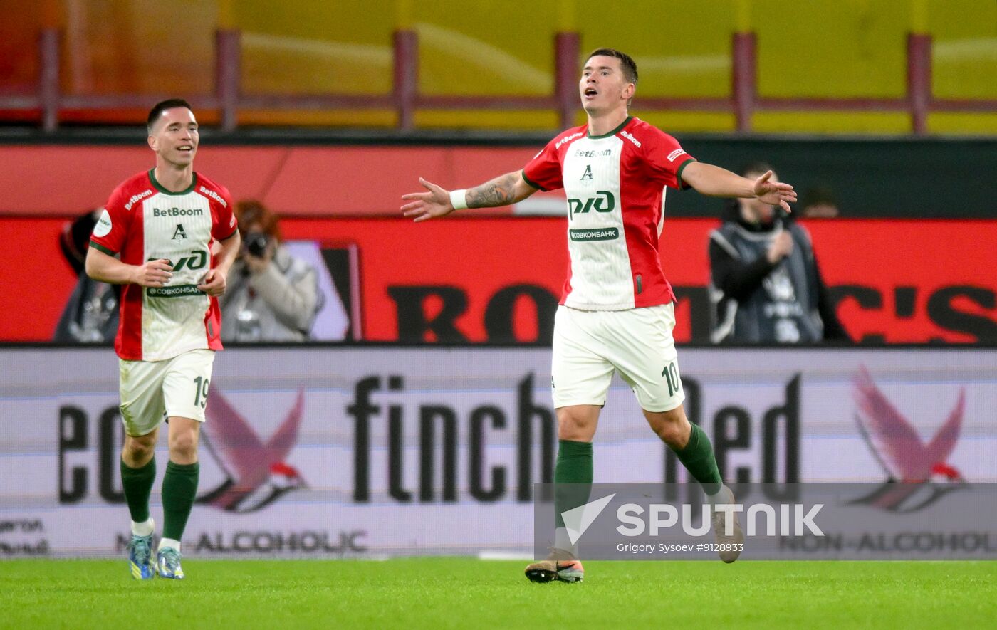 Russia Soccer Premier-Legue Lokomotiv - Akron