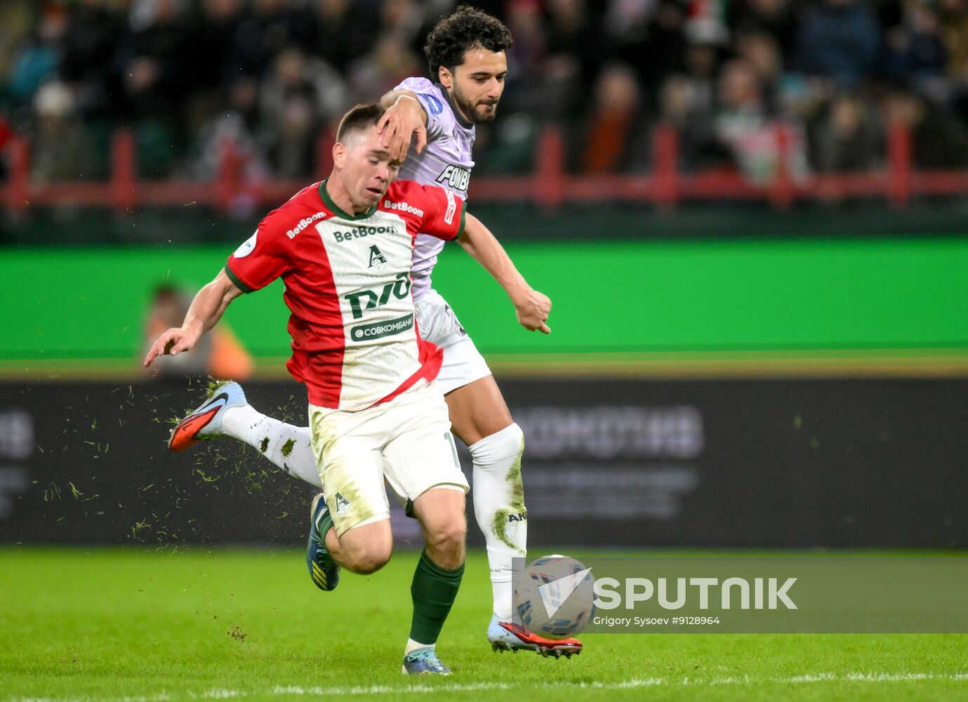 Russia Soccer Premier-Legue Lokomotiv - Akron