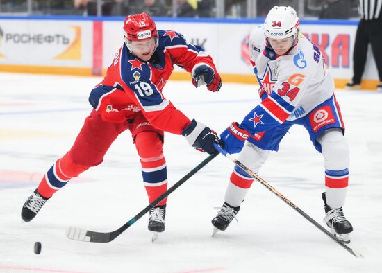 Russia Ice Hockey Kontinental League CSKA - SKA