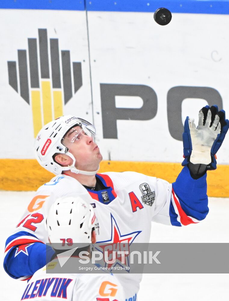 Russia Ice Hockey Kontinental League CSKA - SKA