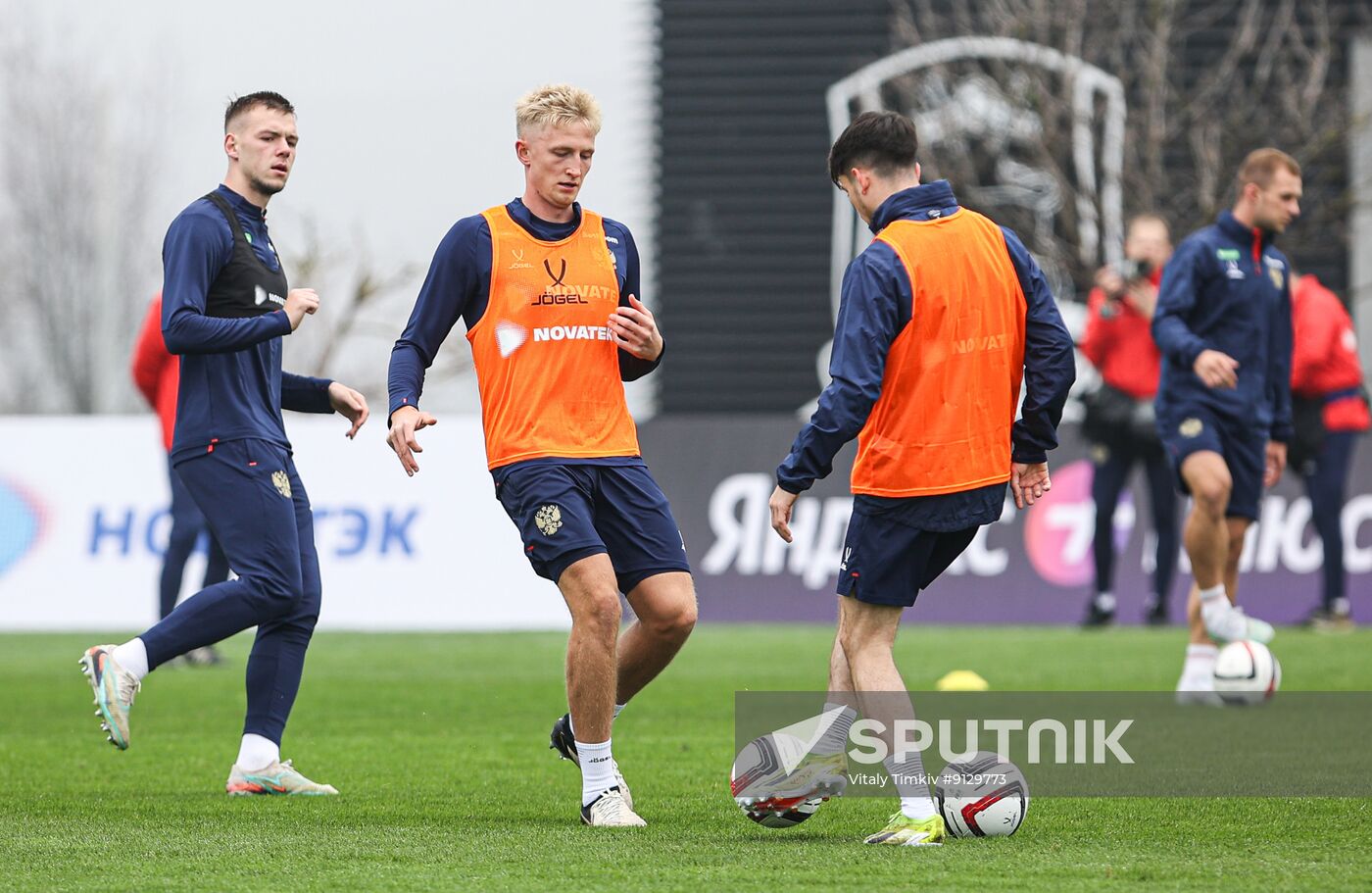 Russia Soccer Friendly Russia Nicaragua Training