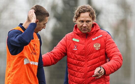 Russia Soccer Friendly Russia Nicaragua Training
