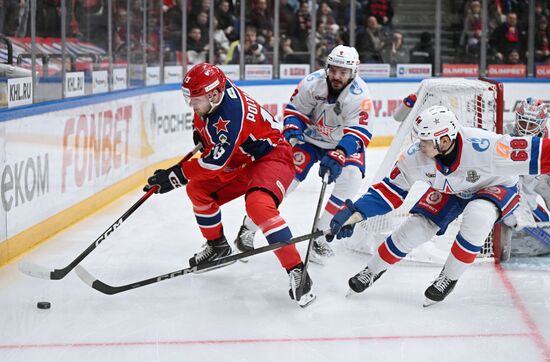 Russia Ice Hockey Kontinental League CSKA - SKA